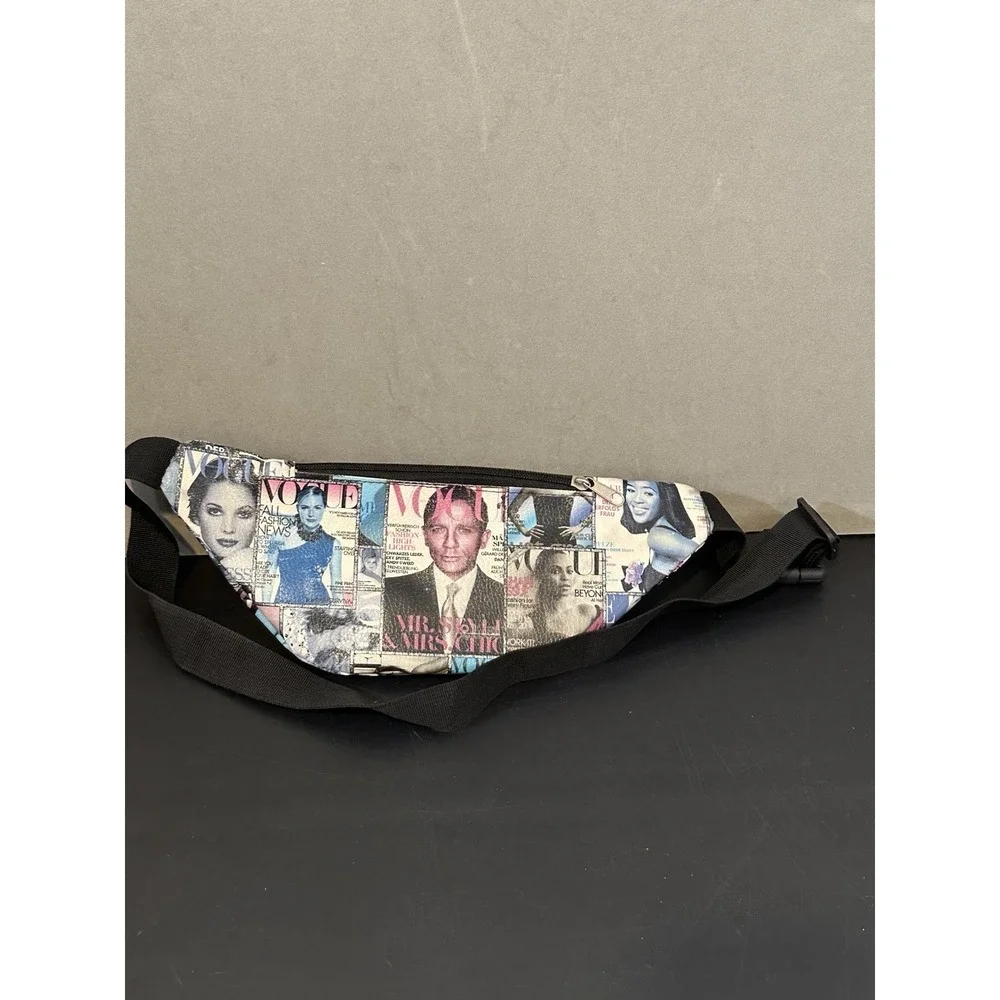 Vintage Vogue Print Fanny Pack‎